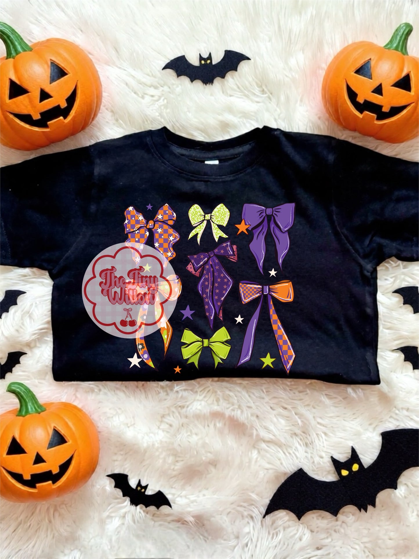 Orange/Purple Bows