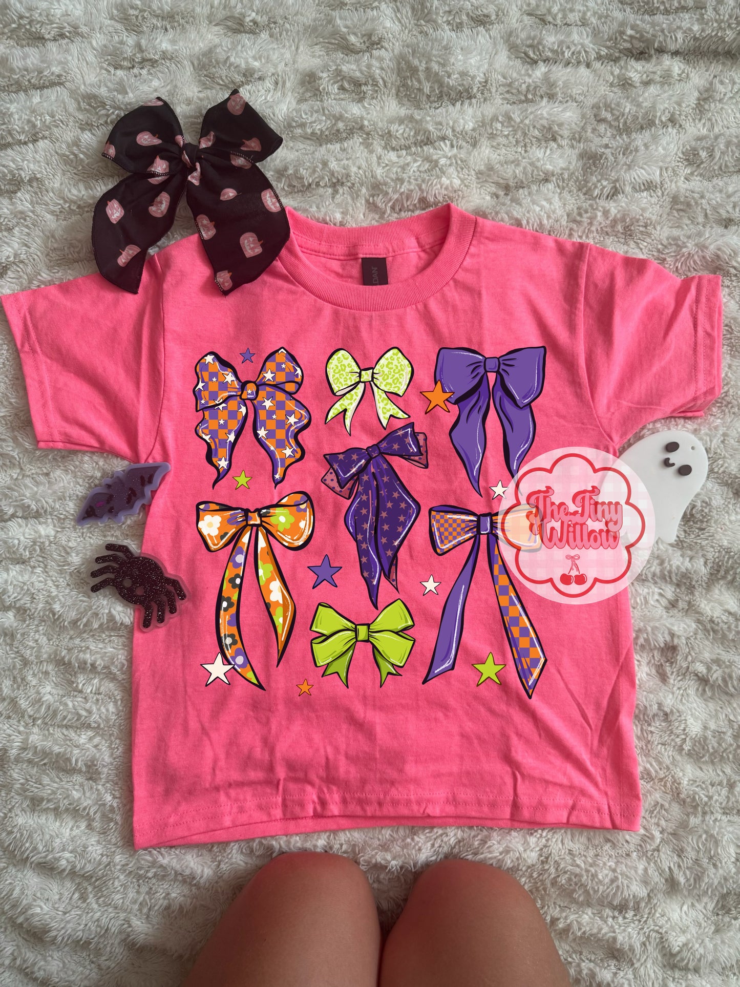 Orange/Purple Bows