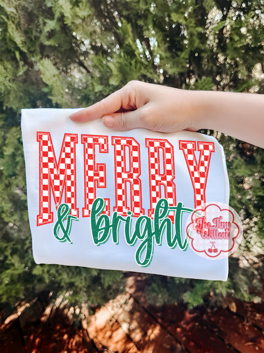Merry and Bright Tee