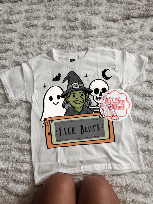 Halloween Character Name Tee