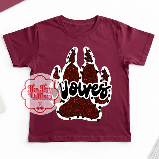 Glitter Mascot Tee