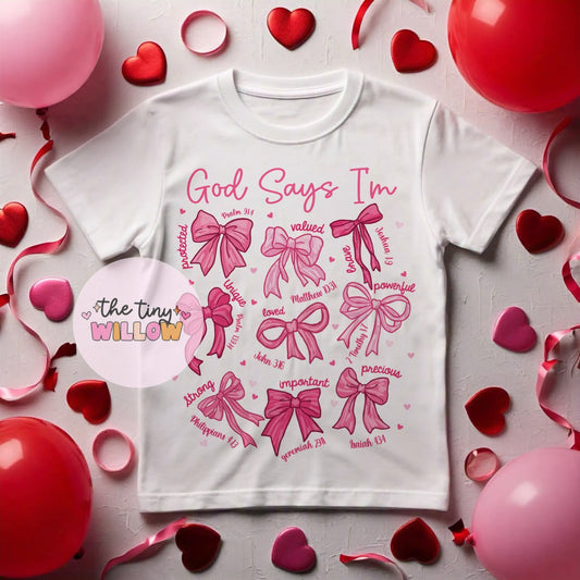 GOD SAYS GIRLY